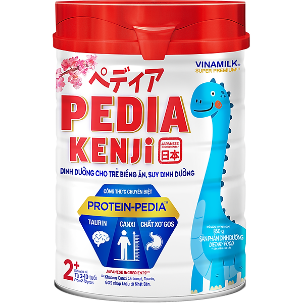 Sữa Bột Vinamilk Pedia Kenji 2+ Cho Trẻ Từ 2 Đến 10 Tuổi