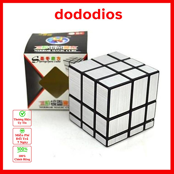 Rubik Biến Thể Mirror Cube 3x3, Rubic Gương Có Chọn Màu dododios