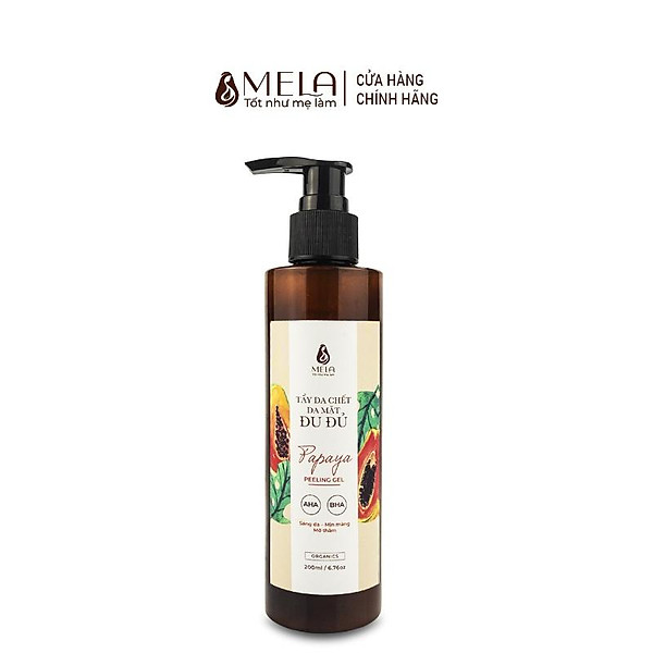 Tẩy Da Chết Mặt Đu Đủ Mela 200Ml – Ml09