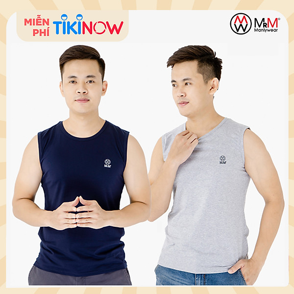 Combo 2 áo ba lỗ nam, áo sát nách nam,sợi cotton cao cấp mềm mịn co giãn 4 chiều Mrm Manlywear – MM