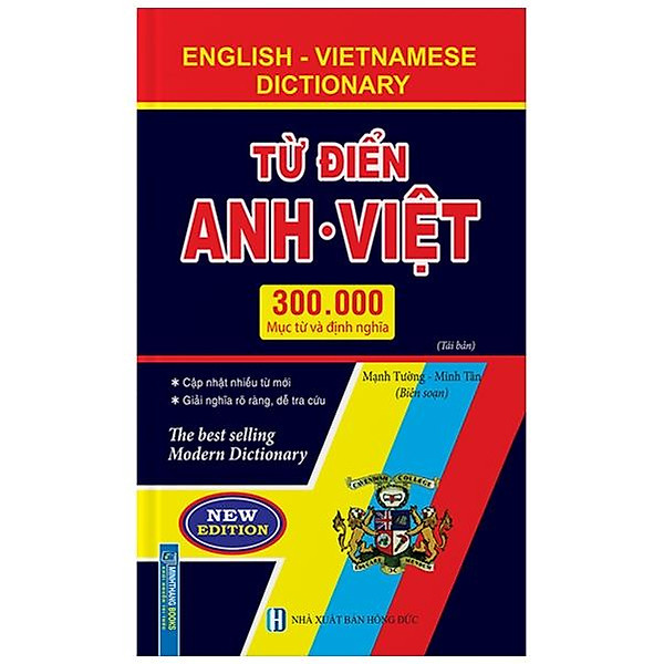 Từ Điển Anh Việt 300000 Mục Từ Và Định Nghĩa (Tái Bản) – Bìa Cứng