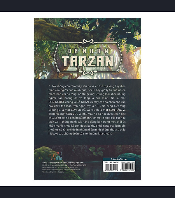 Dã Nhân Tarzan – Tác giả Edgar Rice Burroughs