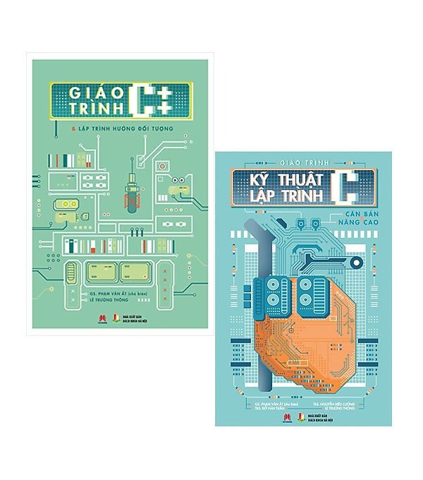 Combo Giáo Trình Kỹ Thuật Lập Trình C Căn Bản Và Nâng Cao + Giáo Trình C++ Và Lập Trình Hướng Đối Tượng (2 quyển) hover