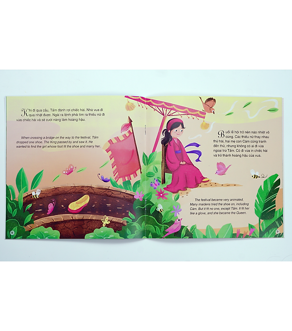 Truyện cổ tích Việt Nam (Song ngữ Việt – Anh) – Tấm Cám hover