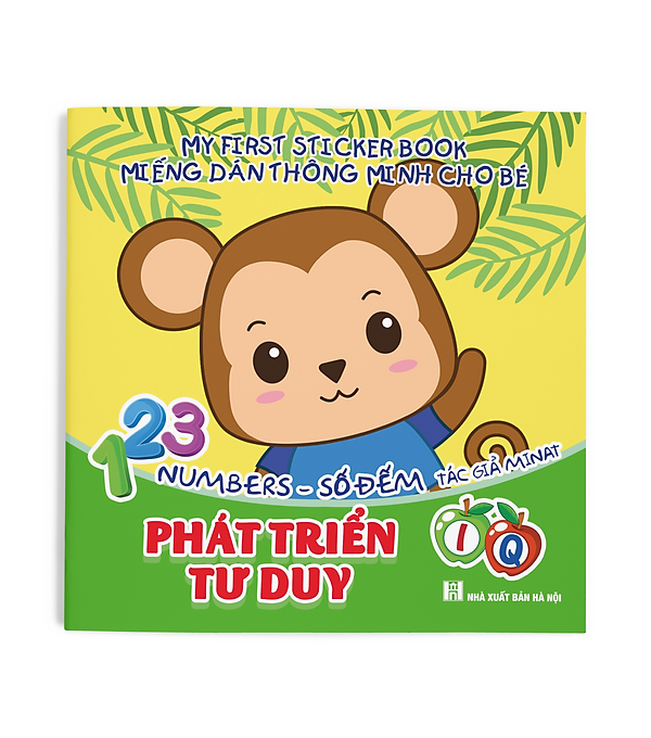 Combo 3 cuốn: Miếng dán Thông minh cho bé Phát triển tư duy IQ – My First Sticker Book hover