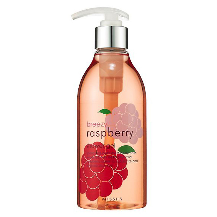 Sữa Tắm Missha Breezy Raspberry Shower Gel E1320