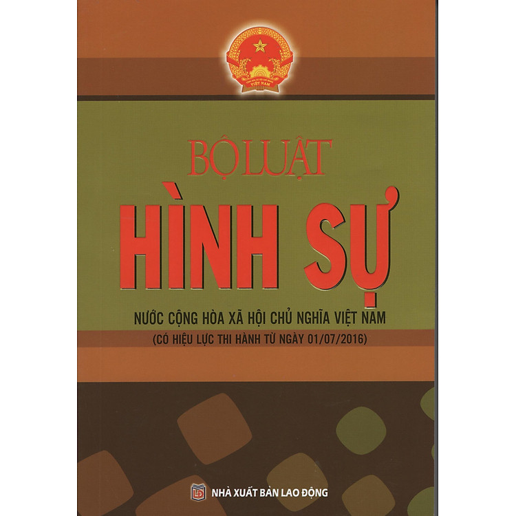 Sách Bộ Luật Hình Sự