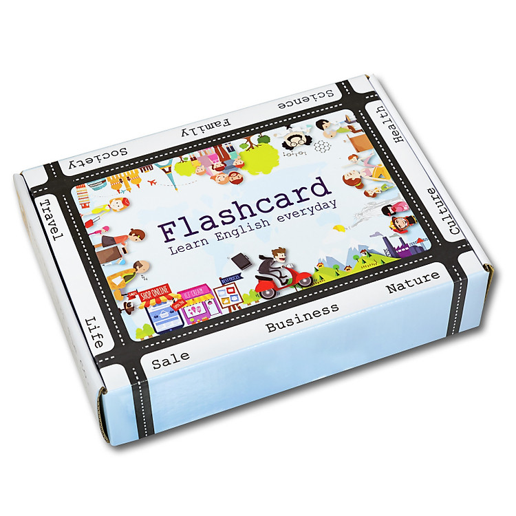 Flashcard 1000 Most Common English Phrases - High Quality (08B)