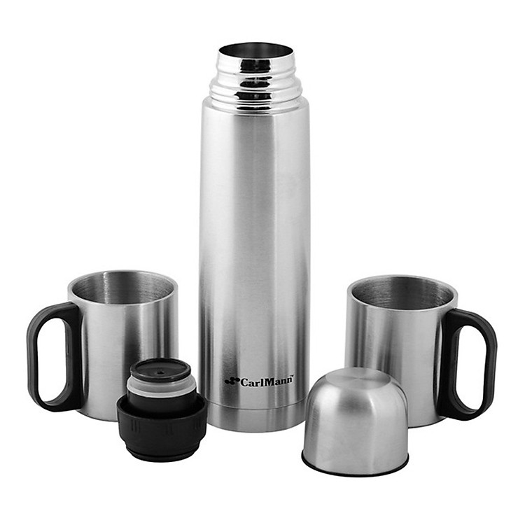 Bộ Bình Giữ Nhiệt Và Cốc 2 Lớp Chống Nóng Carlmann_GIFT1