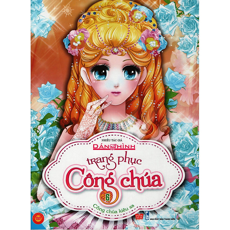 Sách Dán Hình Trang Phục Công Chúa - Tập 6 - Công Chúa Kiêu Sa
