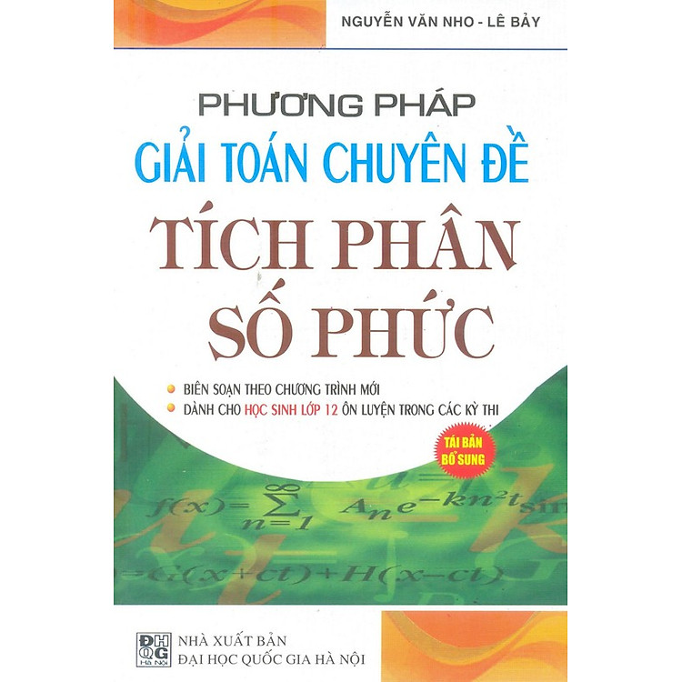 Sách Phương Pháp Giải Toán Chuyên Đề Tích Phân Số Phức