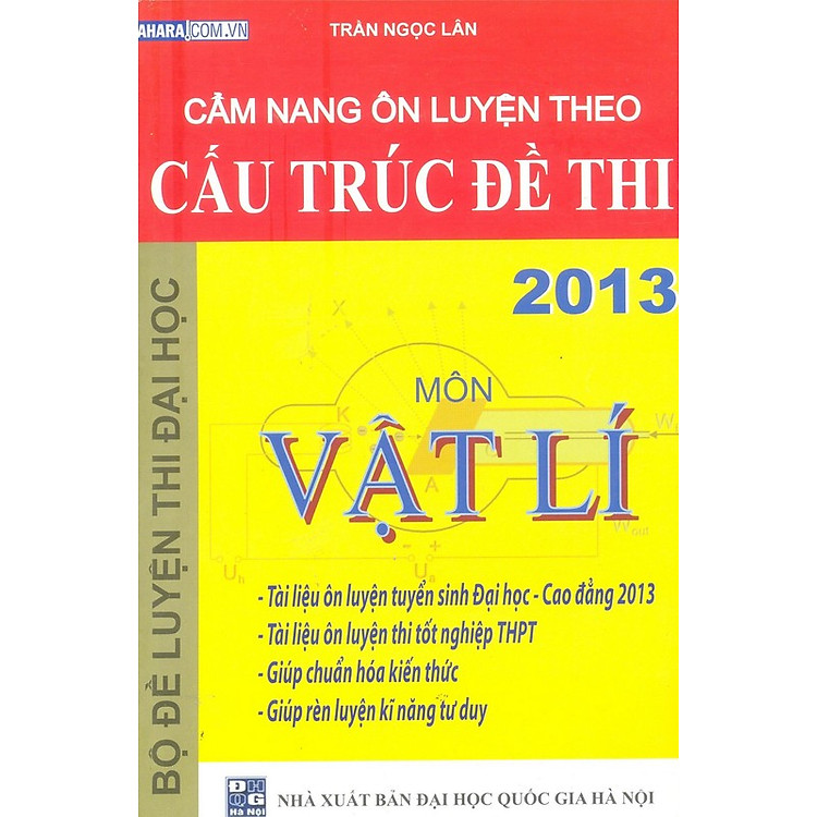 Sách Cẩm Nang Ôn Luyện Theo Cấu Trúc Đề Thi 2013 - Môn Vật Lí