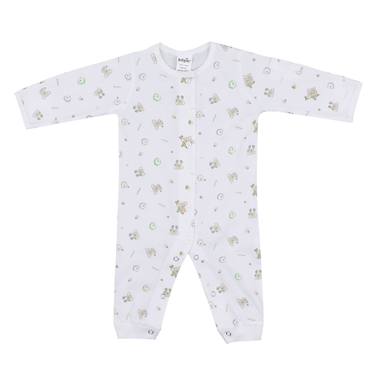 Bộ Áo Liền Quần Tolly Joy 00392 Họa Tiết Koala - Trắng