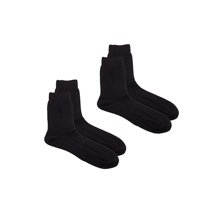 Combo 2 Vớ VP CS-168 Cổ Cao ON&OFF 01020012 - Đen