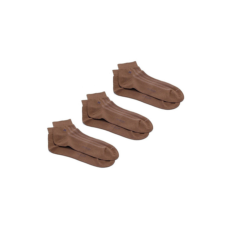 Combo 3 Vớ VP BS-200 Không Cổ ON&OFF 01020017 - Da Bò