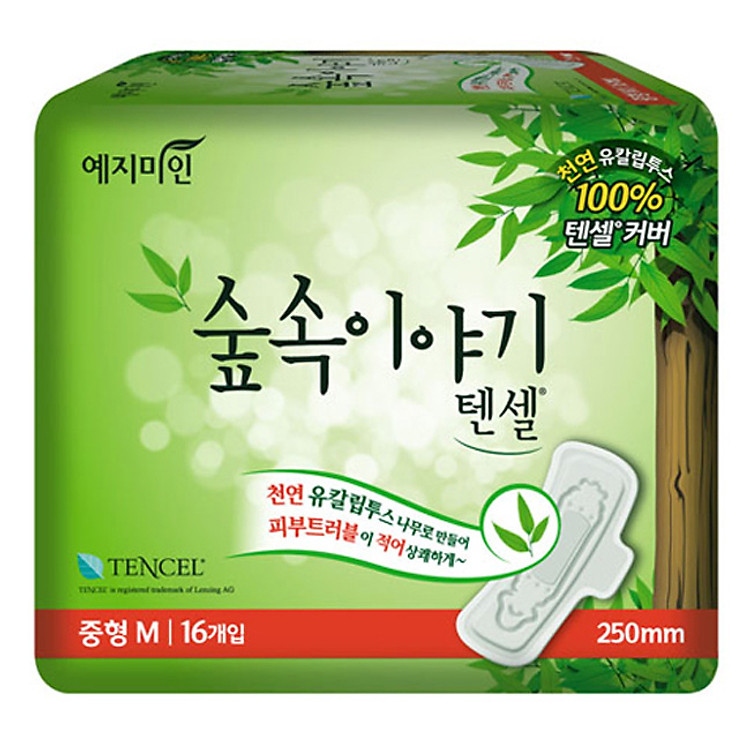 Băng Vệ Sinh Yejimiin Mild Tencel 16 Miếng Size M - 01041MYMKR