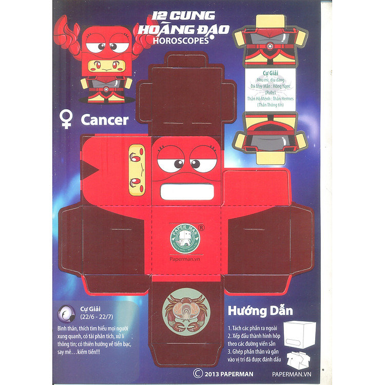 Hộp Quà 12 Cung Hoàng Đạo - Hộp Quà Cự Giải (Nữ)