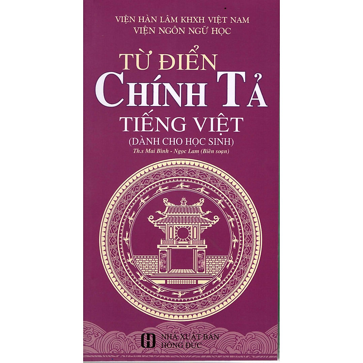 Từ Điển Chính Tả Tiếng Việt Dành Cho Học Sinh