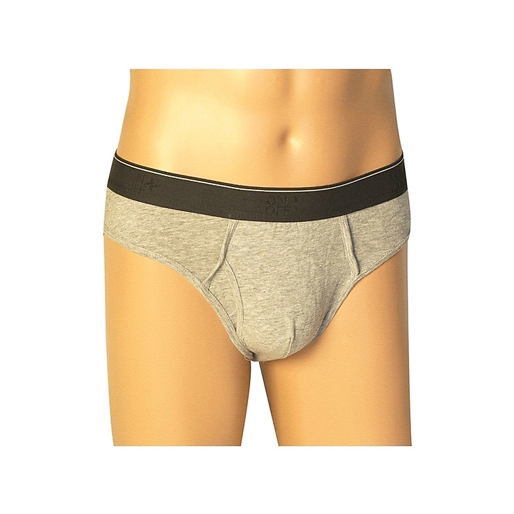 Quần Lót Nam Bikini Thun Rời Có Moi ON&OFF 0202017 - Xám Nhạt