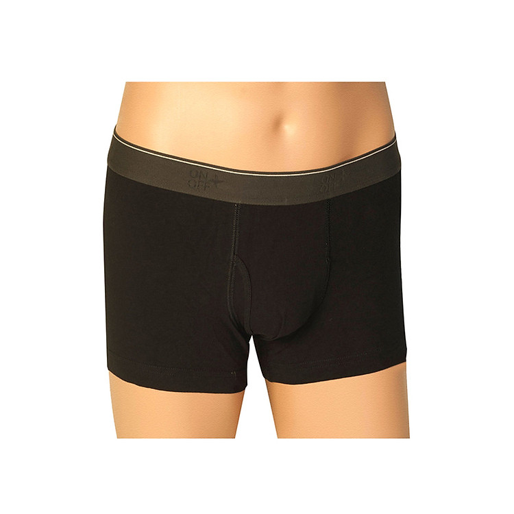 Quần Lót Nam Boxer Thun Rời Có Moi ON&OFF 0202018 - Đen