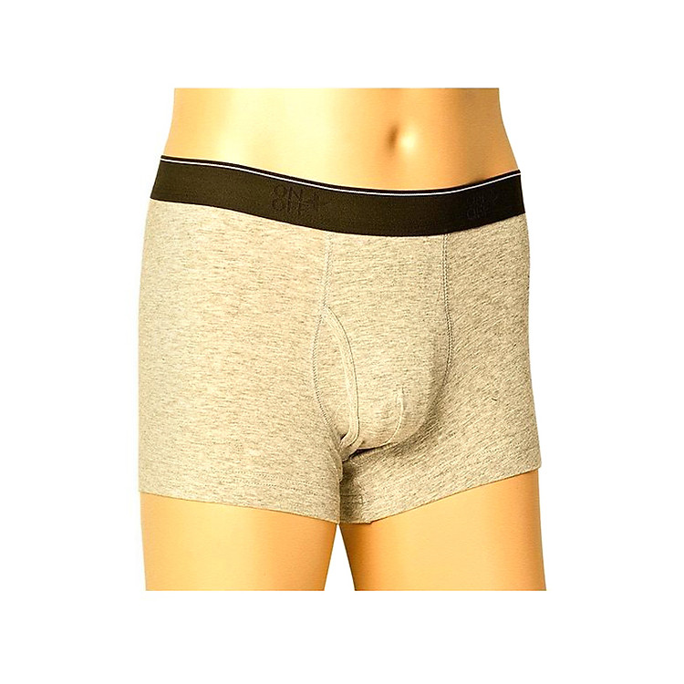 Quần Lót Nam Boxer Thun Rời Có Moi ON&OFF 0202018 - Xám Nhạt