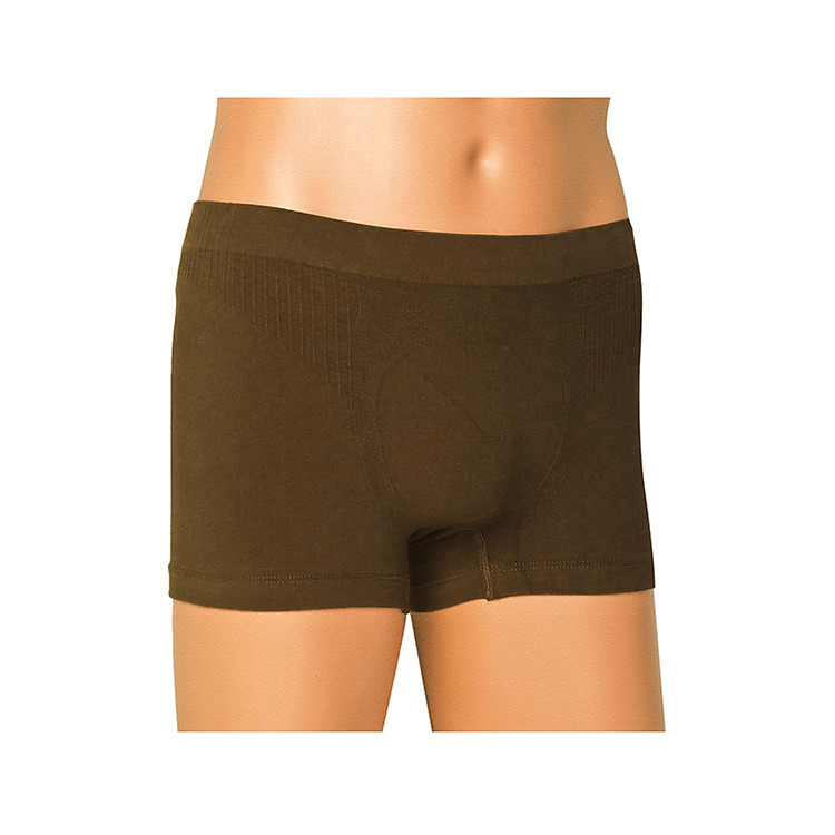 Quần Lót Nam Seamless Boxer Cotton ON&OFF 0202026 - Nâu