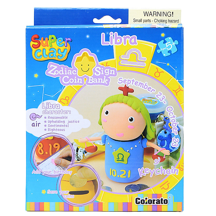 Bộ Đất Nặn Tạo Hình Ống Tiết Kiệm (Thiên Bình) Artrain - HK-SPC707