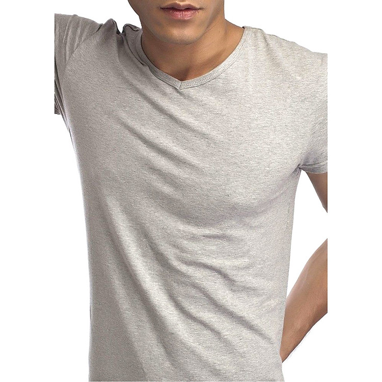 Áo Lót Nam Body Cổ Tim ON&OFF 0302012 - Xám