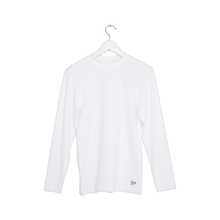 Áo Body Nam Dài Tay Cổ 3cm ON&OFF 0302015 - Trắng