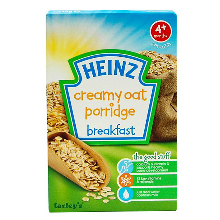 Bột Ăn Dặm Cháo Kem Yến Mạch Heinz (125g)