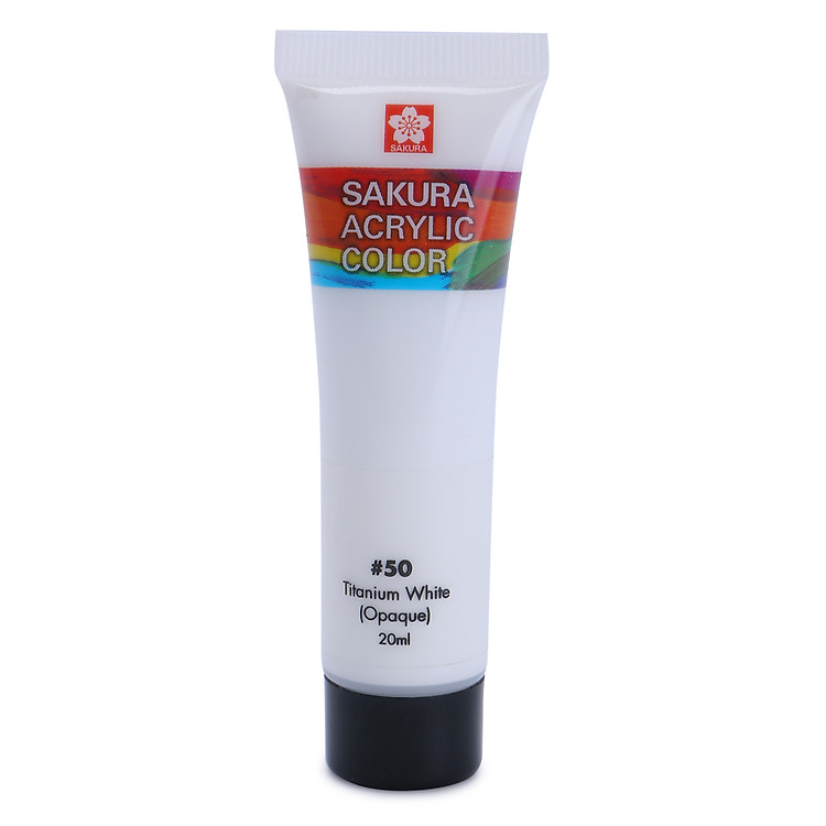 Màu Acrylic Sakura XAC20-50 - Trắng