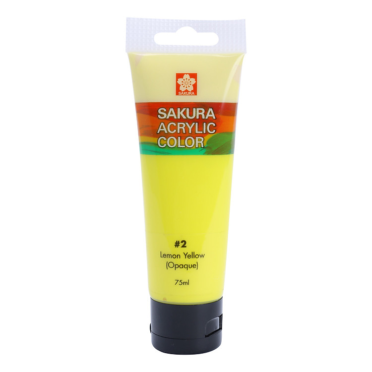 Màu Acrylic Sakura XAC75-2 - Vàng Chanh