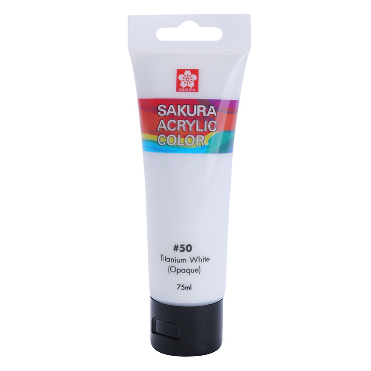 Màu Acrylic Sakura XAC75-50 - Trắng