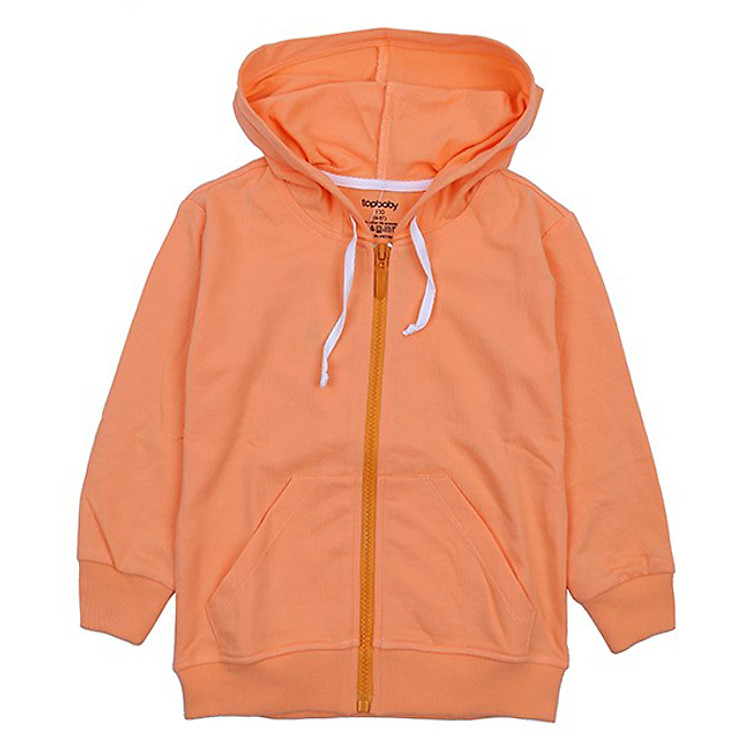 Áo Khoác Cotton Chống Nắng Bé Gái Topbaby G116018 - Màu Cam