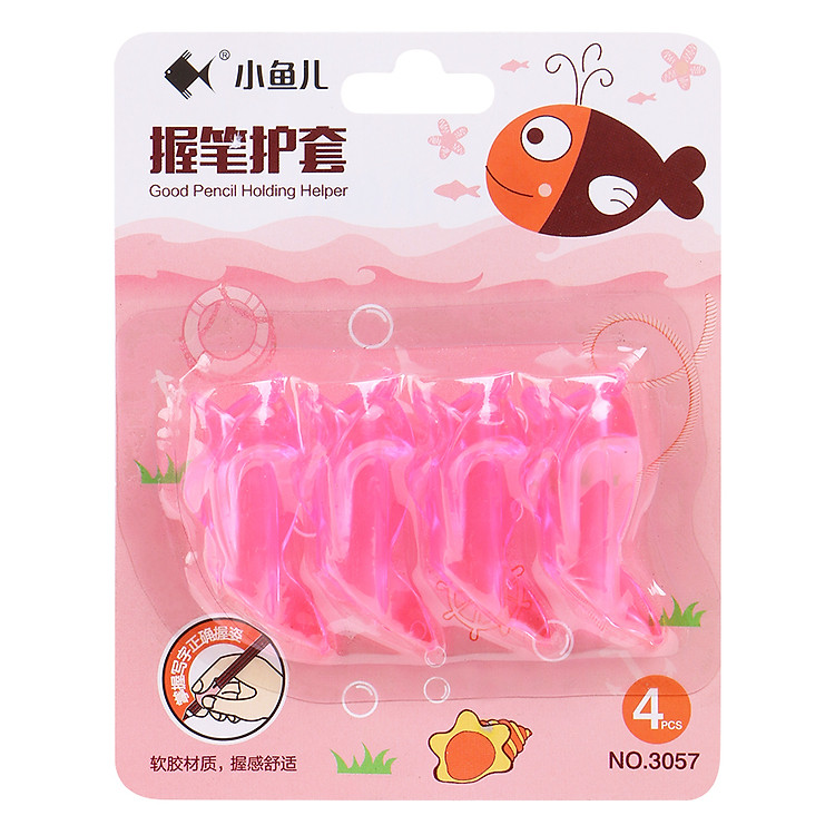 Bộ Kẹp Luyện Chữ và Đệm Tay Cầm Bút Little Fish 3057 (2 bộ) - Ảnh 4