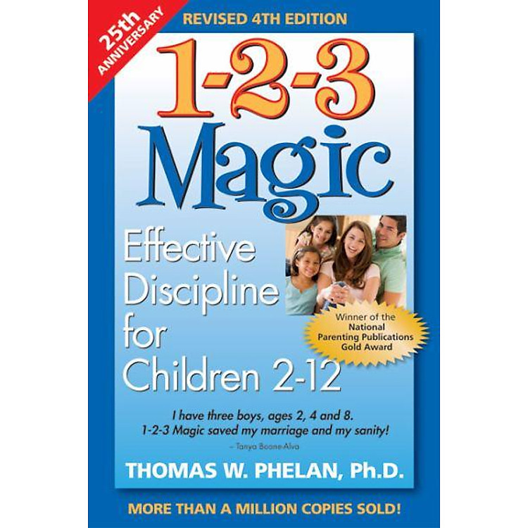 Sách 1-2-3 Magic: Effective Discipline For Children 2-12 (25th Anniversary)