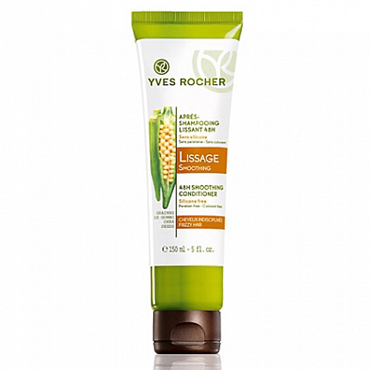Dầu Xả Mượt Tóc Suốt 48h Yves Rocher Smoothing Conditioner 48h Frizzy Hair (150ml) - Y102088