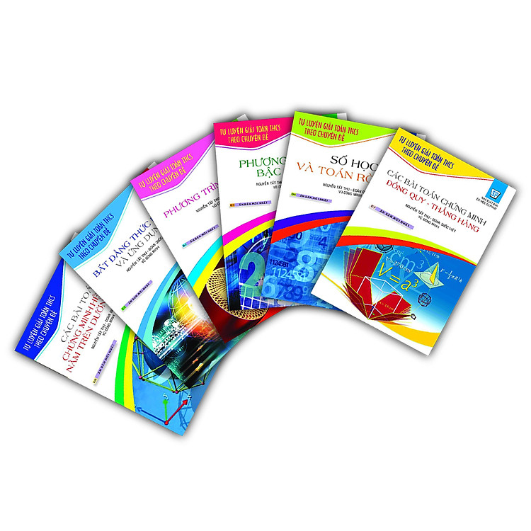 Combo Sách Tự Luyện Toán THCS Theo Chuyên Đề