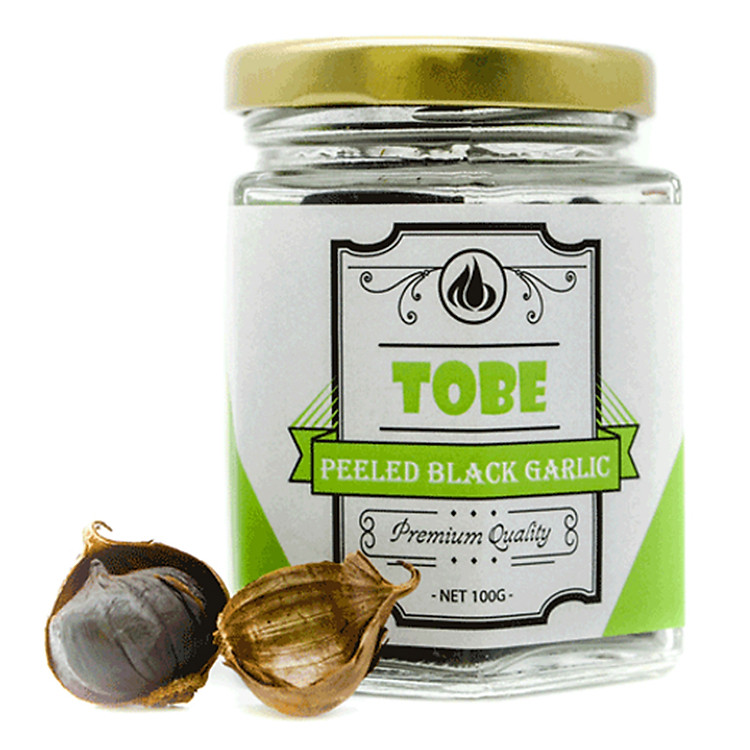 Thực Phẩm Chức Năng Tỏi Đen Cô Đơn Tobe (Bóc Vỏ) Hộp 100g - TOBE100