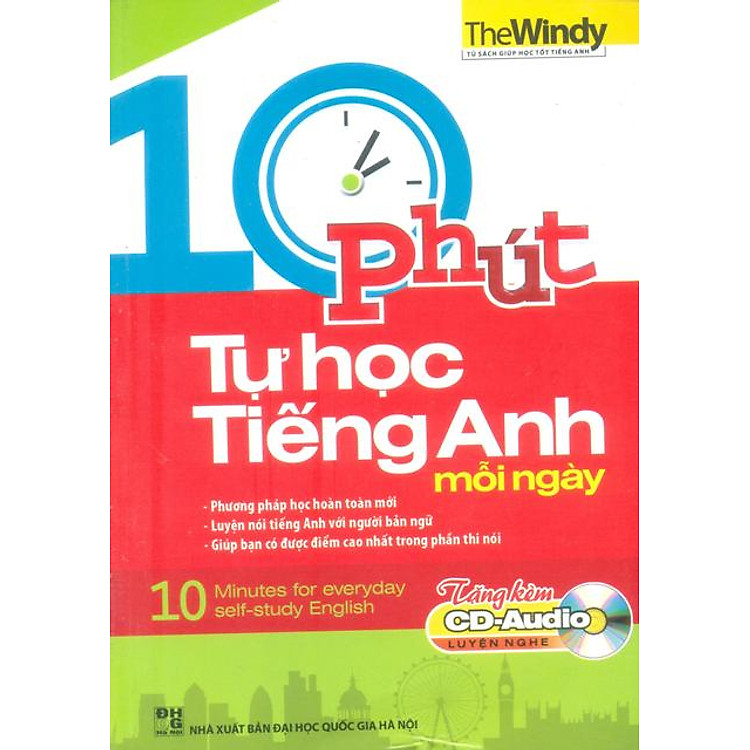 Sách 10 Phút Tự Học Giao Tiếp Tiếng Anh Mỗi Ngày (Kèm CD)