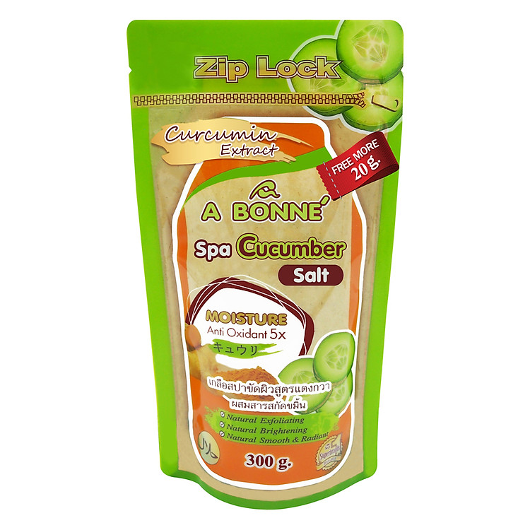 Muối Tắm Sữa Spa A Bonne' Chiết Xuất Dưa Leo APM.00016 (300g)