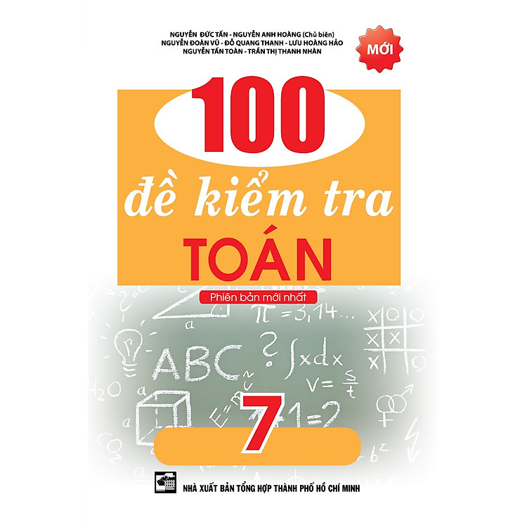 Sách 100 Đề Kiểm Tra Toán 7