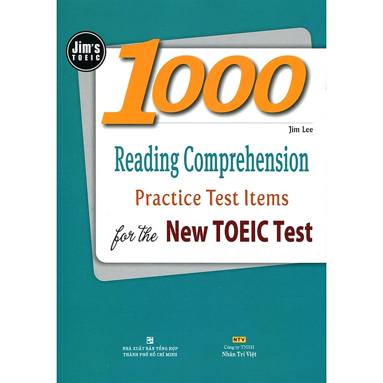 Sách 1000 Reading Comprehension Practice Test Items For The New TOEIC (Không CD)