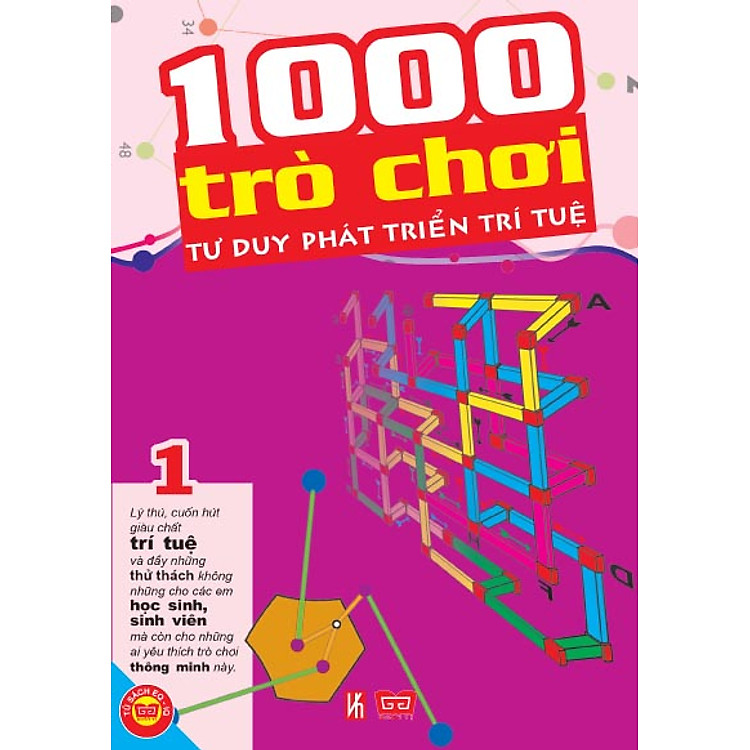 Sách 1000 Trò Chơi Tư Duy Phát Triển Trí Tuệ - Tập 1