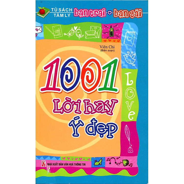 Tủ Sách Tâm Lý Bạn Trai Bạn Gái - 1001 Lời Hay Ý Đẹp