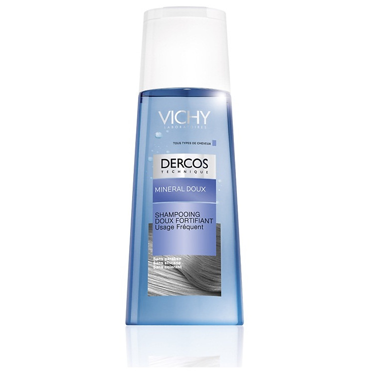 Dầu Gội Giàu Khoáng Chất Dịu Nhẹ & Nuôi Dưỡng Tóc Chắc Khỏe Vichy Dercos Mineral Soft Shampoo 200ml - 100629865