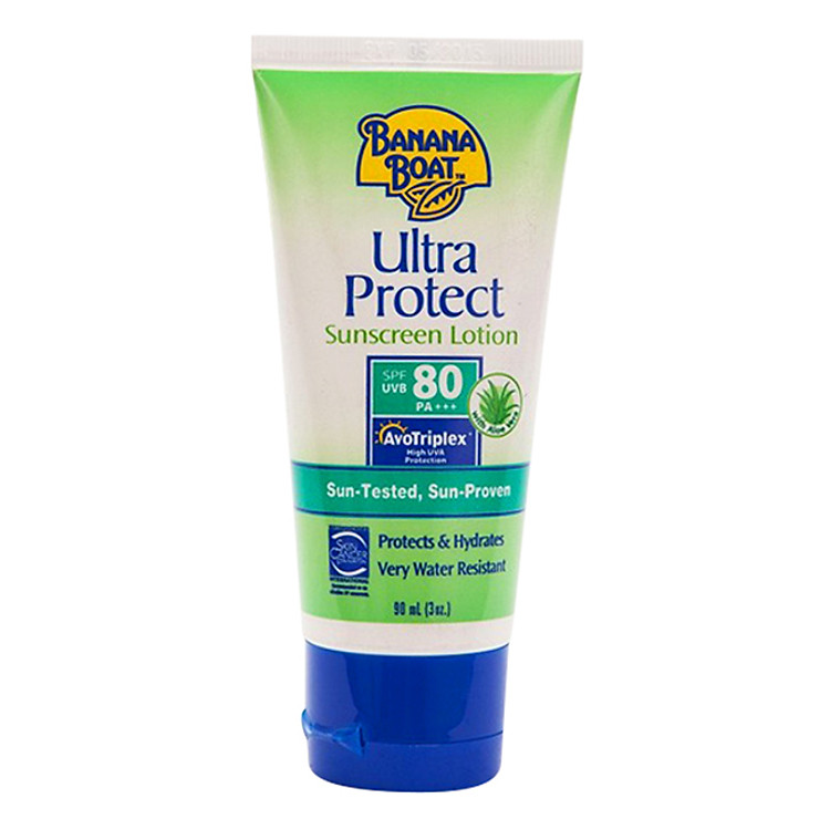 Kem Chống Nắng Banana Bảo Vệ Đa Năng Có Chứa Lô Hội SPF 80 - Ultra Protect Sunscreen Lotion SPF 80 (90ml) - 100521865