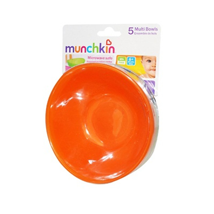 Bộ 5 Bát Nhựa Munchkin 10265