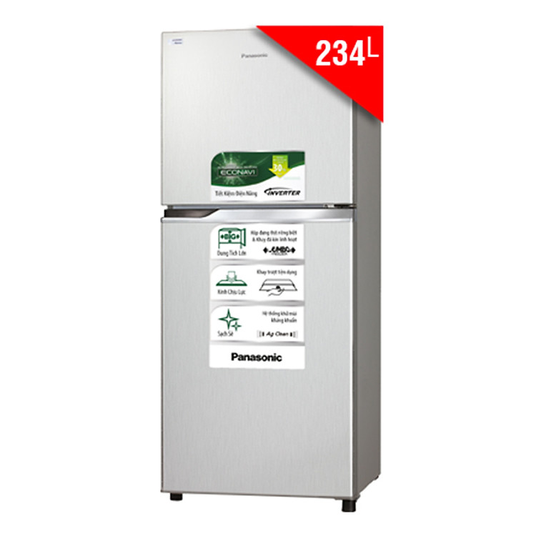 Tủ Lạnh Inverter Panasonic NR-BL267VSVN (234L) - Hàng chính hãng