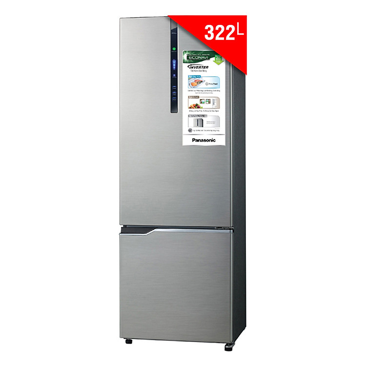 Tủ Lạnh Inverter Panasonic NR-BV368XSVN (322L) - Hàng chính hãng